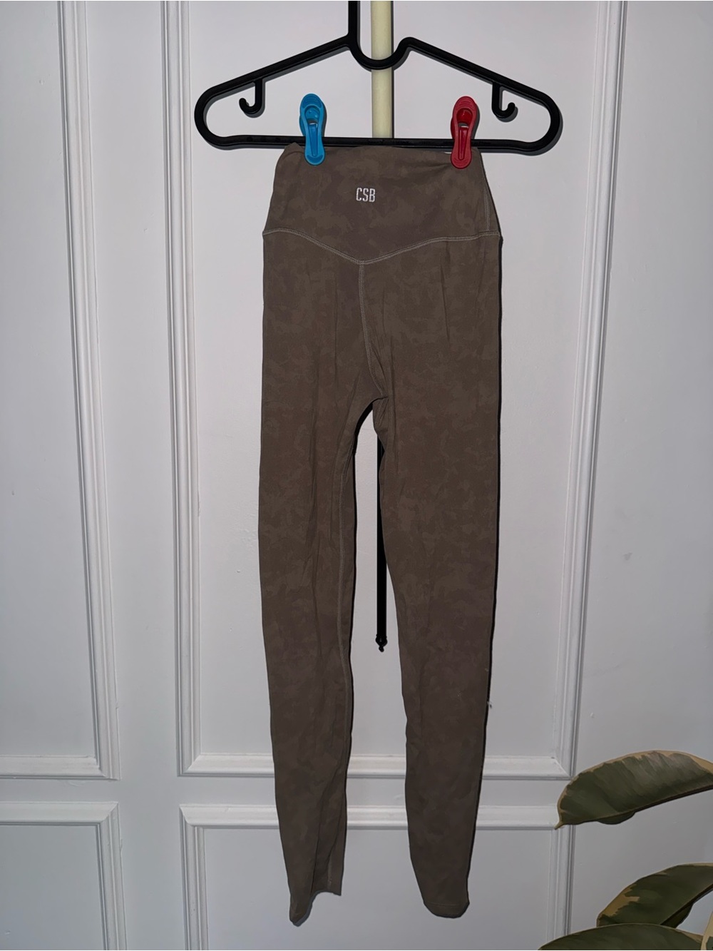 Crop Shop Boutique Khaki beige leggings